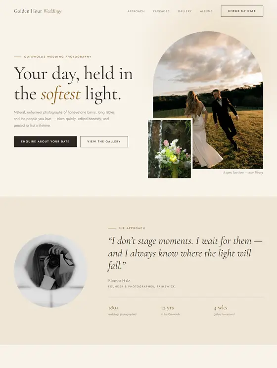 Golden Hour Weddings